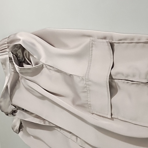 Sincerely Jules Satin Cargo Jogger Dress or Lounge Pants - Picture 3 of 8